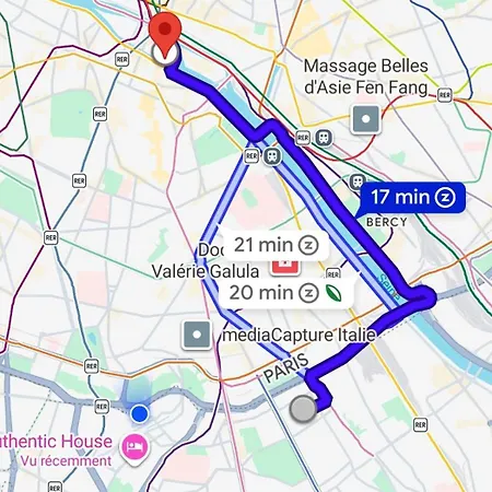 Ferienhaus Authentic House Entier 1920's House, For Groups, Metro Line 7 Station Pierre Et Marie Curie, Porte D'ivry Paris