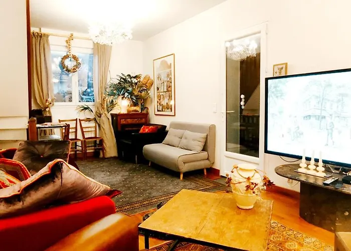 Authentic House Entier 1920's House, For Groups, Metro Line 7 Station Porte D'ivry Dom wakacyjny *